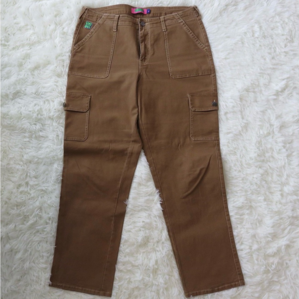 Empyre brown Straight Leg denim cargo
